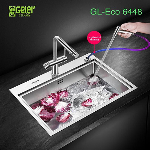 Chậu rửa bát Inox SUS304 Nano Geler GL-NN 9247 (920x470x220 mm) - Image 4