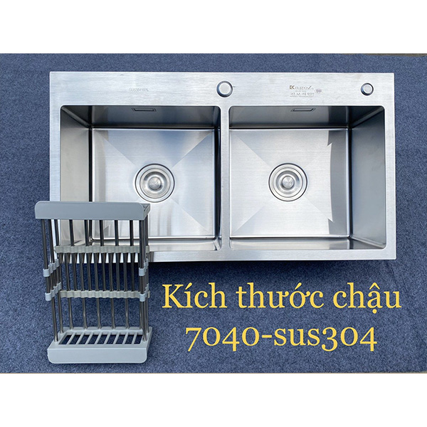Chậu rửa bát kèm máy rửa cốc Kagol RC10046 (100x46) - Image 5