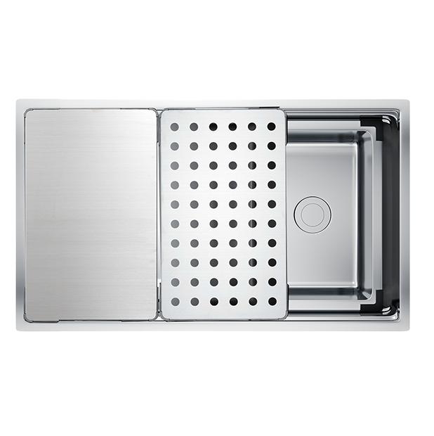 Chậu rửa bát Konox Topmount Sink Unico 8850 (880*500*215mm) - Image 3