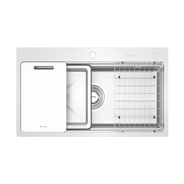 Chậu rửa bát Konox Workstation Sink Undermount Sink KN7644SU (762*445*220mm) - Image 3