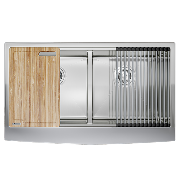 Chậu rửa bát Konox Workstation Sink Undermount Sink KN7644SU (762*445*220mm) - Image 4