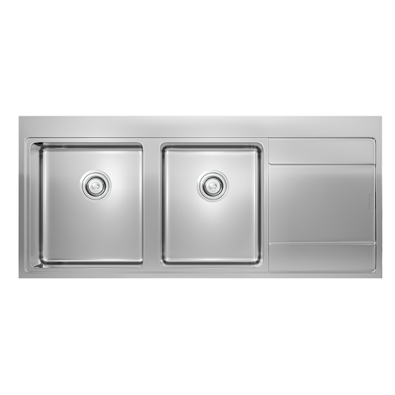 Chậu rửa bát Konox Workstation Sink Undermount Sink KN8644SU Dekor (862*445*220mm) - Image 3