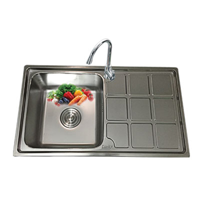 Chậu rửa bát Lucky AK7845 (780x450x230) - Image 5