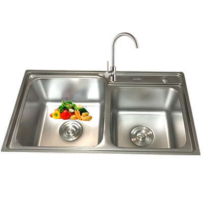 Chậu rửa bát Lucky LK5642 (560x420x220) - Image 3