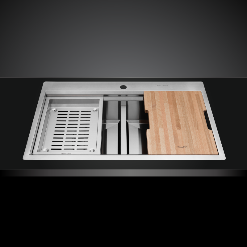 Chậu rửa bát Malloca MS 1028D (850x480x235) - Image 5