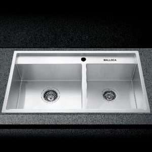 Chậu rửa bát Malloca MS 6304ST (860x480x220)