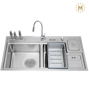 Chậu rửa bát Malloca MS 8804 (980x498x220)