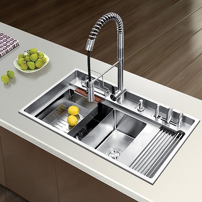 Chậu rửa bát Moonoah MN-7849 (78x49) - Image 5