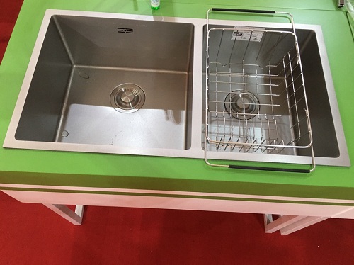 Chậu rửa bát Moonoah MN-8245B (82x45x23) - Image 4