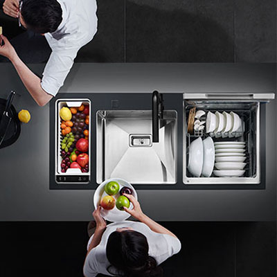 Chậu rửa bát Moonoah MN-8850B (88x50) - Image 4