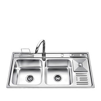 Chậu rửa bát Olympic S10250 (Có cài dao, gài thớt)