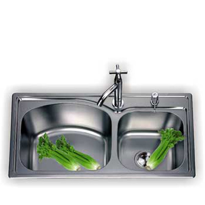 Chậu rửa bát Olympic S8143 (Liền khối) - Image 3