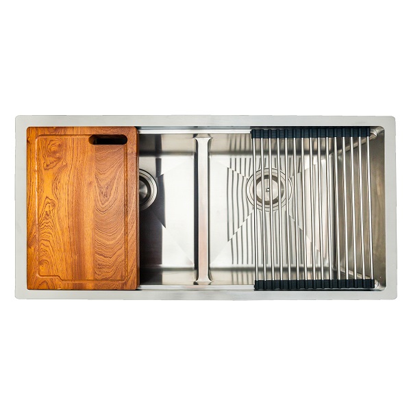 Chậu rửa bát phong cách Nhật R50 Konox TARI 8047SU (800x470x230mm) - Image 4