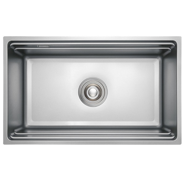 Chậu rửa bát Posco 304 đánh bóng bề mặt KLUGER KW8211S-S84 (840x500x200mm) - Image 4