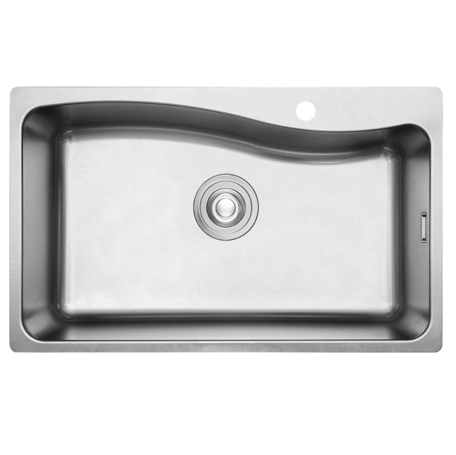 Chậu rửa bát Posco 304 đánh bóng bề mặt màu đen KLUGER KU8121B-S68 (680x450x210mm) - Image 4