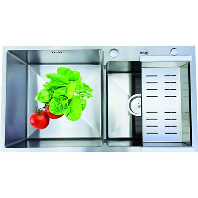 Chậu rửa bát Skyland EU-8245S (820x450x215) - Image 4