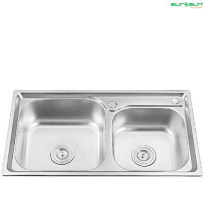 Chậu rửa bát Skyland EU-8246HS (820x460x230) - Image 4