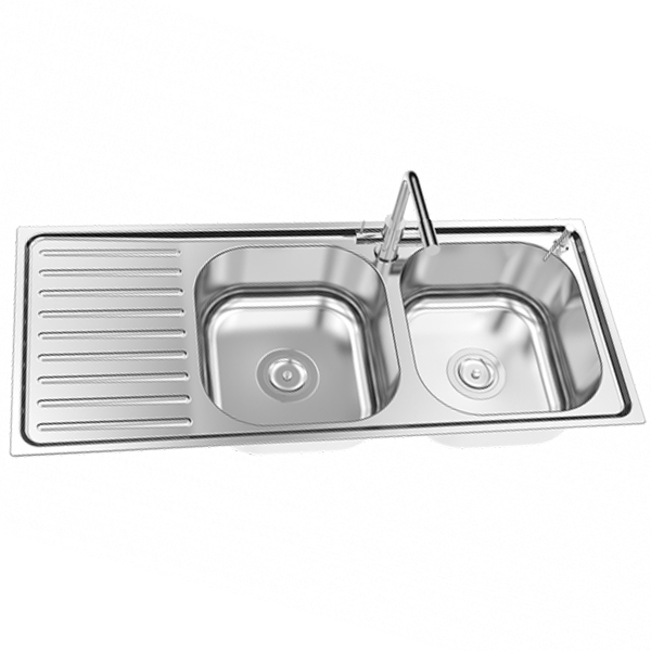 Chậu rửa bát Sơn Hà S100 (980x410mm) - Image 4