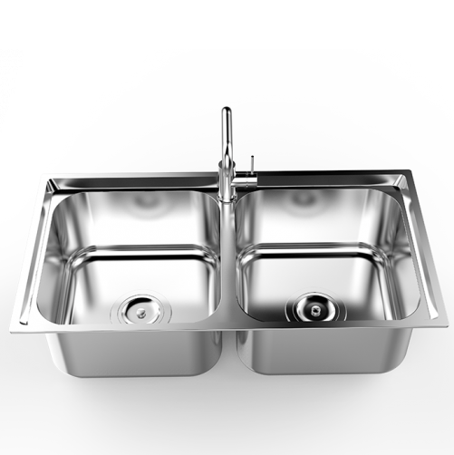 Chậu rửa bát Sơn Hà S76 (740x412mm) - Image 3