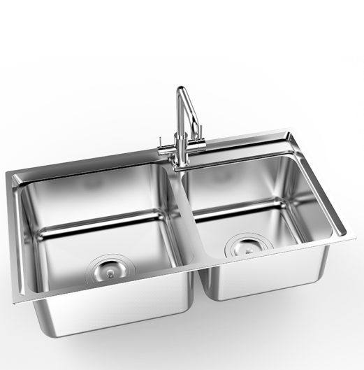 Chậu rửa bát Sơn Hà S76 (740x412mm) - Image 5
