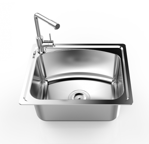 Chậu rửa bát Sơn Hà S79 (750x400mm) - Image 5