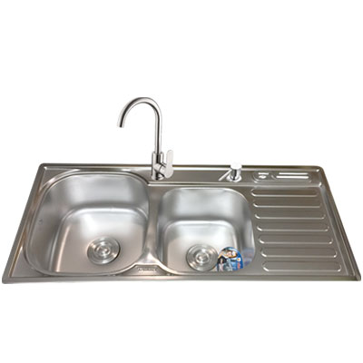 Chậu rửa bát Tân Mỹ TM-34 (780x420x220) - Image 5