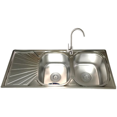 Chậu rửa bát Tân Mỹ TM-46 (980x440x220)