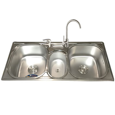 Chậu rửa bát Tân Mỹ TM-58 (990x440x220)