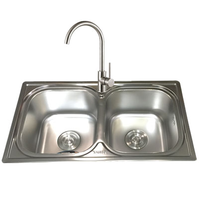 Chậu rửa bát Tân Mỹ TM-76 (750x420x220) - Image 5