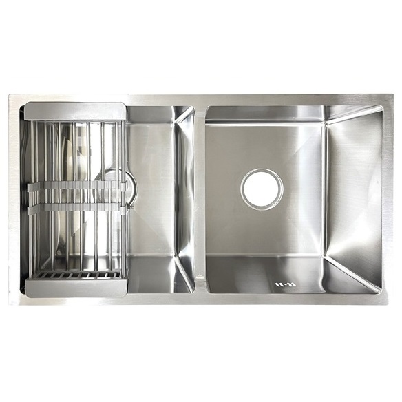 Chậu rửa bát thác nước hiển thị nhiệt độ kèm máy rửa cốc Henry HR7546 - Image 3