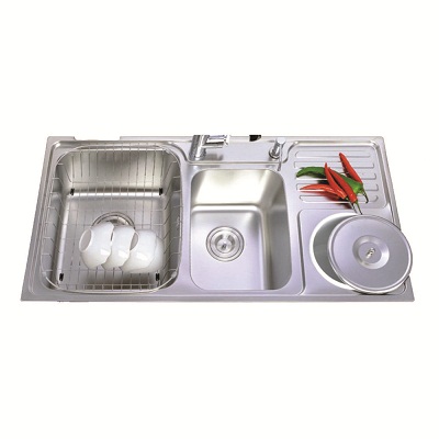 Chậu rửa bát Topy 7038 (70x38cm) - Image 3