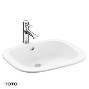 Chậu rửa đặt âm bàn TOTO LT764 - Image 3