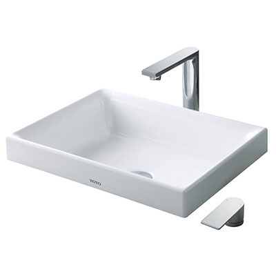 Chậu rửa đặt âm bàn TOTO LT765 - Image 4