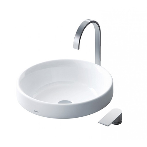 Chậu rửa dương bàn TOTO LW645J - Image 4