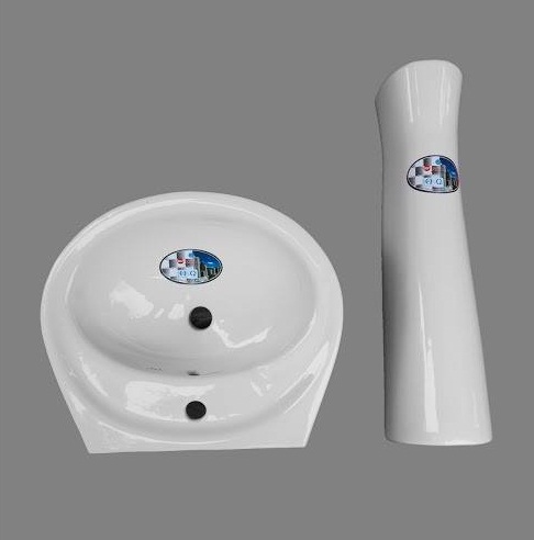 Chậu rửa lắp góc có giá đỡ kèm vắt khăn mặt KOKKU 165 (310x310x330 mm) - Image 6