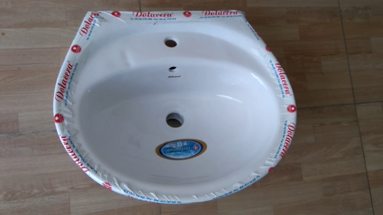 Chậu rửa lavabo 3 lỗ giá siêu rẻ Vimisco C284 - Image 4