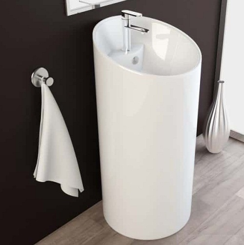 Chậu rửa lavabo chân đứng Bancoot CD01 - Image 3