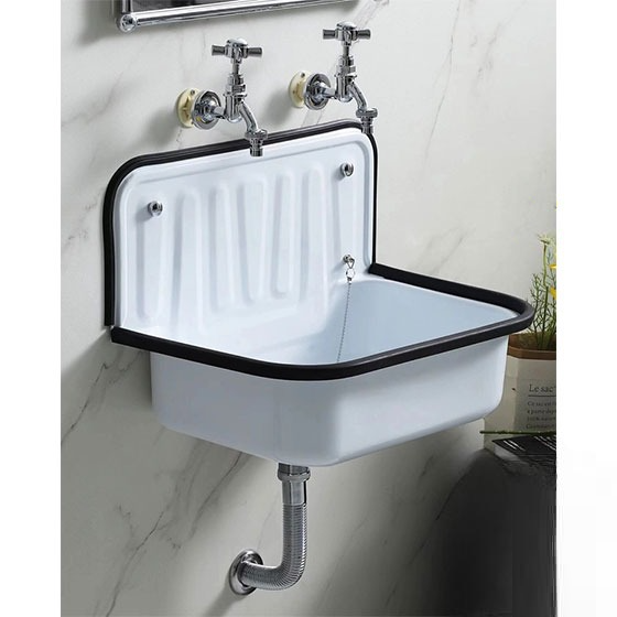 Chậu rửa lavabo chân đứng hình tròn màu vàng Inox 304 Miken MKC-G8809 ( Đặt hàng trước 7-15 ngày) - Image 4