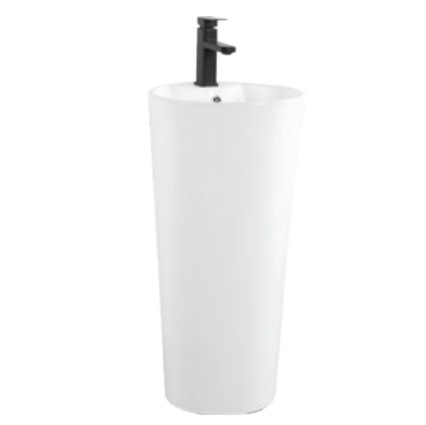 Chậu rửa lavabo chân đứng nghệ thuật màu xanh C3966L (Đặt hàng 10-20 ngày) - Image 3