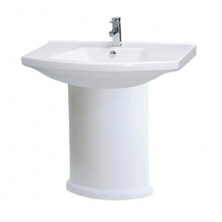 Chậu rửa lavabo chân lửng Caesar L2220-P2443 - Image 6