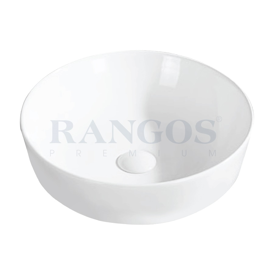 Chậu rửa lavabo chân lửng Rangos RG-6006-3 (D520xR440xC490mm) - Image 6