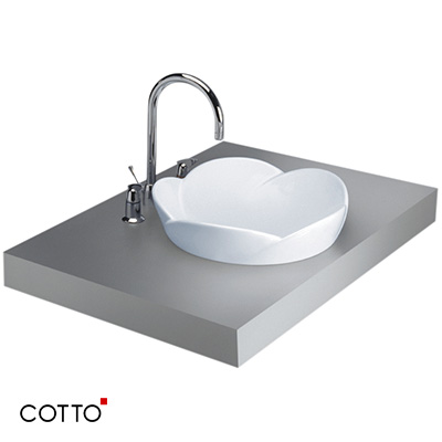 Chậu rửa lavabo COTTO C0001 (dương bàn)