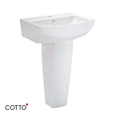 Chậu rửa lavabo COTTO C0055 (treo tường) - Image 3