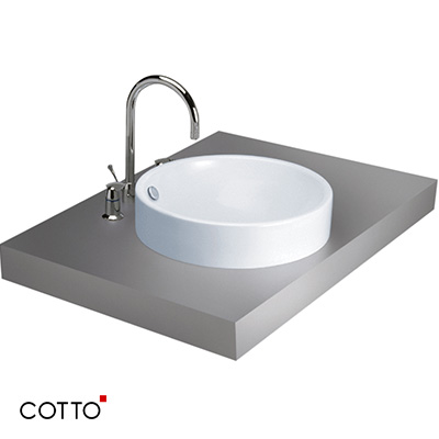 Chậu rửa lavabo COTTO C0055 (treo tường) - Image 5