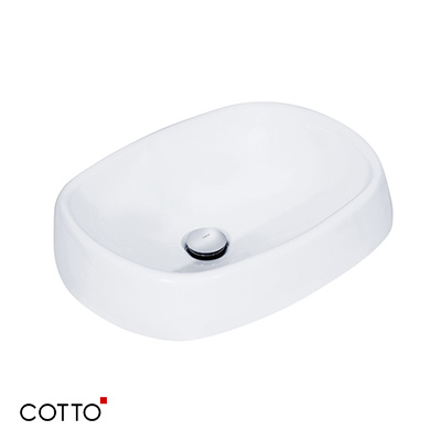 Chậu rửa lavabo COTTO C01467/C4116 (Chân dài) - Image 5