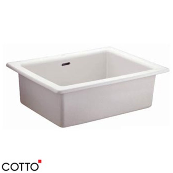 Chậu rửa lavabo COTTO C021 (bán âm bàn) - Image 3