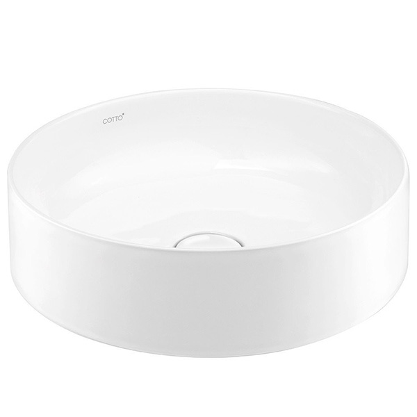 Chậu rửa lavabo COTTO C0237/C4201 (Chân lửng) - Image 3