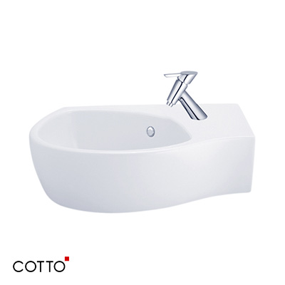 Chậu rửa lavabo COTTO C02427 (bán âm bàn) - Image 5