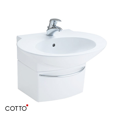 Chậu rửa lavabo COTTO C02427 (bán âm bàn) - Image 6