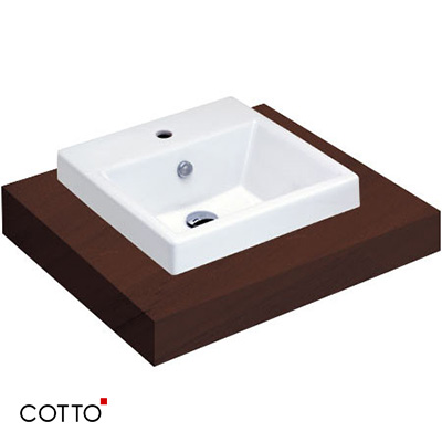 Chậu rửa lavabo COTTO C02807 (treo tường) - Image 3